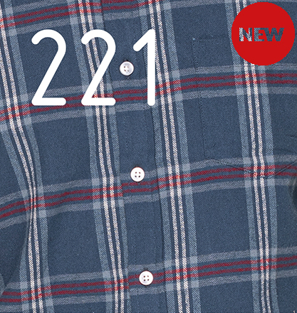 WHITE/NAVY/RED CHECKERED