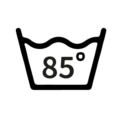 pranie max.85°